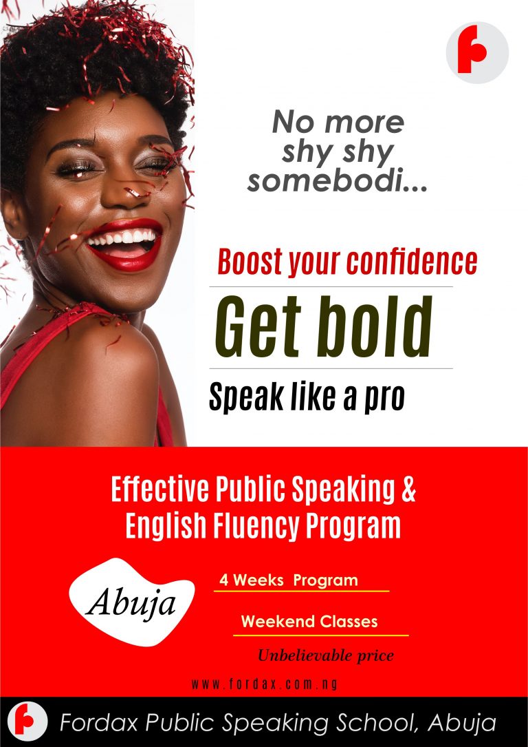 #1 Public Speaking School in Abuja